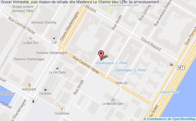 plan Immeuble, Puis Maison De Retraite Dite Résidence Le Chemin Bleu Lyon 2e Arrondissement Lyon 2e arrondissement