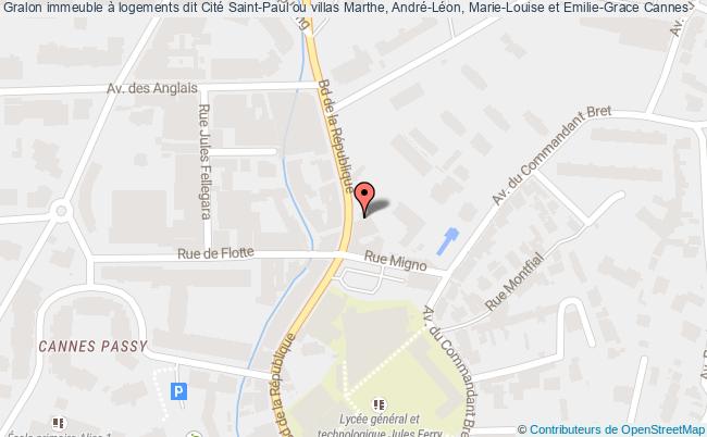 immeuble à logements dit Cité Saint-Paul ou villas Marthe, André-Léon, Marie-Louise et Emilie-Grace