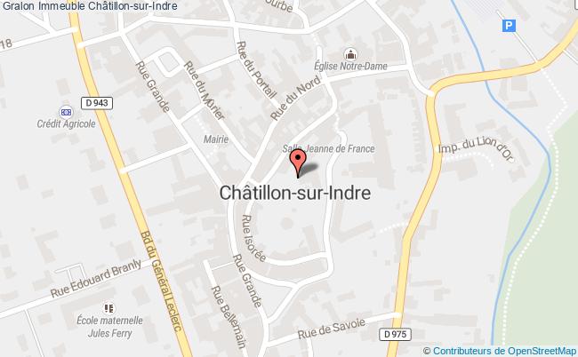 plan Immeuble Châtillon-sur-indre Châtillon-sur-Indre