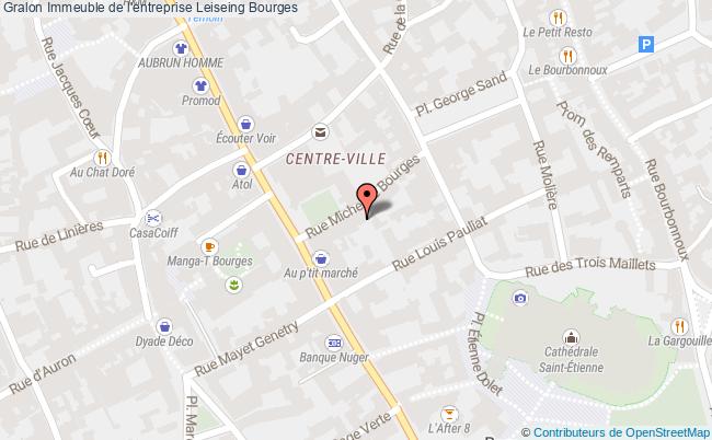 plan Immeuble De L'entreprise Leiseing Bourges Bourges