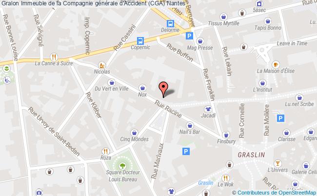 plan Immeuble De La Compagnie Générale D'accident (cga) Nantes Nantes