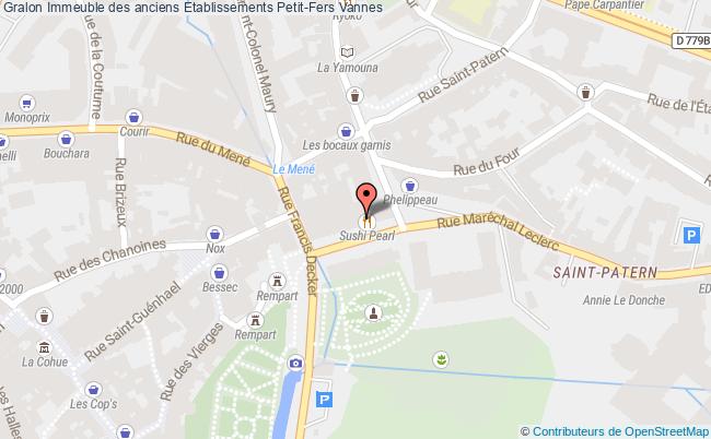 plan Immeuble Des Anciens Etablissements Petit-fers Vannes Vannes