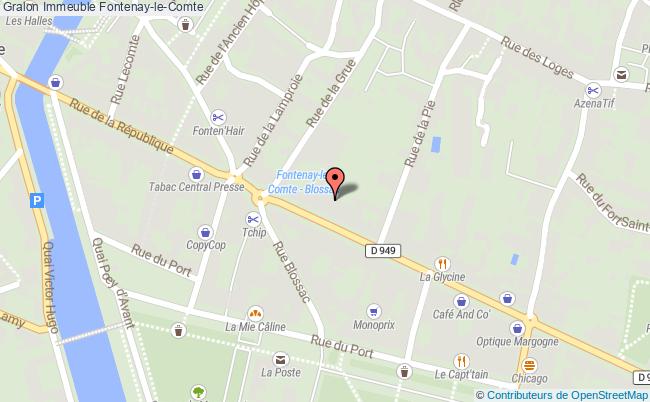 plan Immeuble Fontenay-le-comte Fontenay-le-Comte