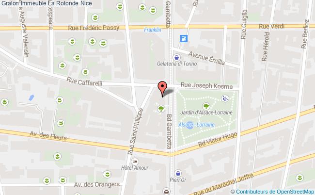 plan Immeuble La Rotonde Nice Nice