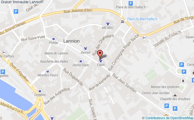 plan Immeuble Lannion Lannion