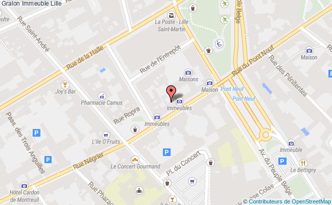 plan Immeuble Lille Lille