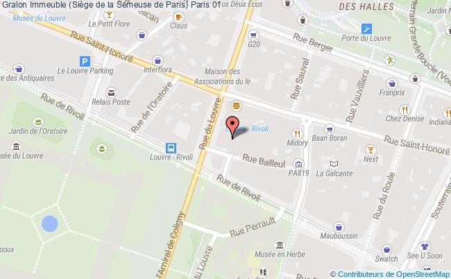 plan Immeuble (siège De La Semeuse De Paris) Paris 01 Paris 01