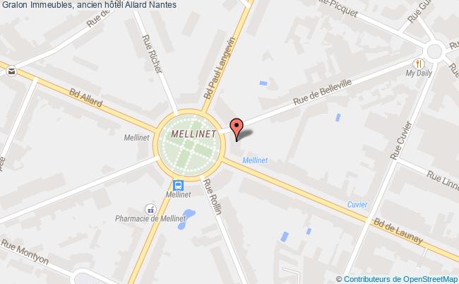 plan Immeubles, Ancien Hôtel Allard Nantes Nantes