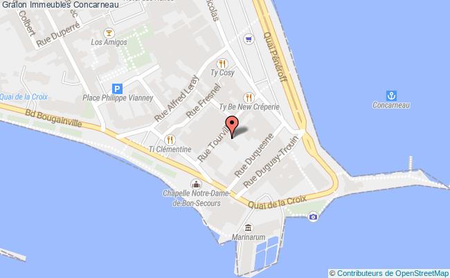 plan Immeubles Concarneau Concarneau