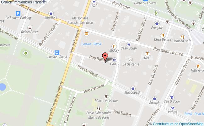 plan Immeubles Paris 01 Paris 01