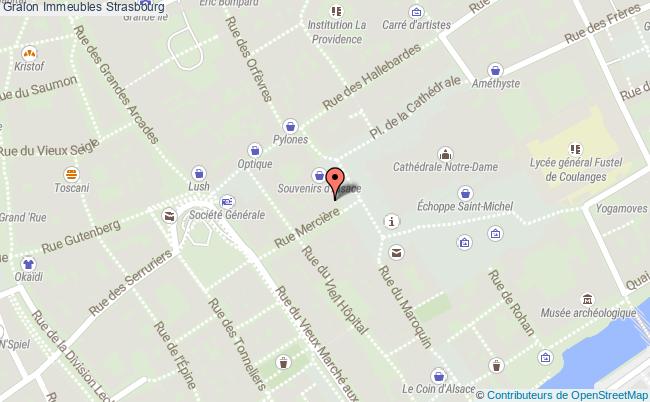 plan Immeubles Strasbourg Strasbourg