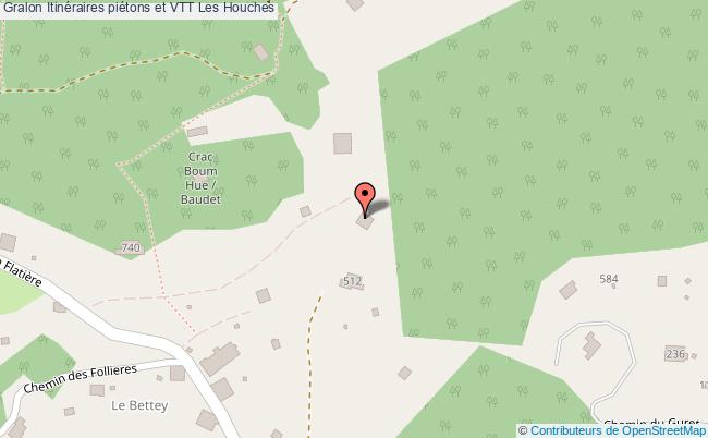 Itinéraires piétons et VTT