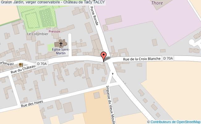 Jardin, verger conservatoire - Château de Talcy