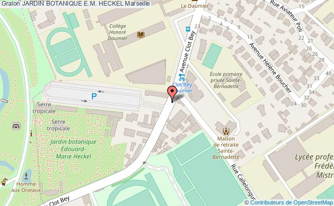 JARDIN BOTANIQUE E.M. HECKEL