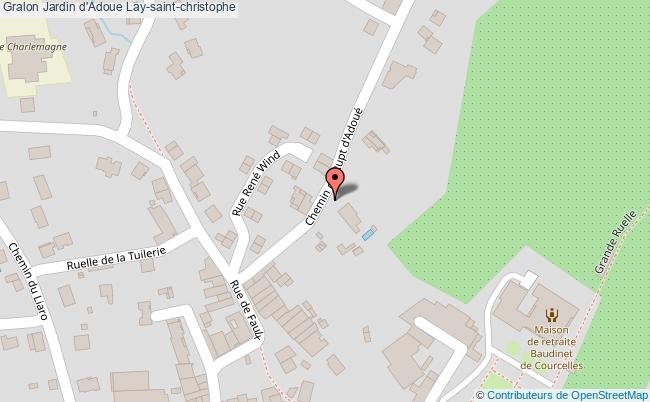 plan Jardin D'adoue Lay-saint-christophe Lay-saint-christophe