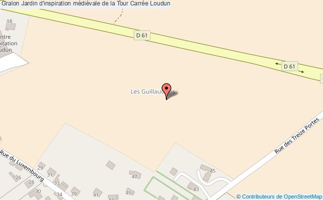 Jardin d'inspiration médiévale de la Tour Carrée