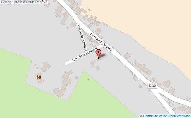 plan Jardin D'odile Renève Renève