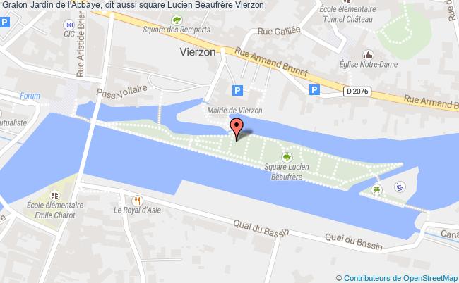 Jardin de l'Abbaye, dit aussi square Lucien Beaufrère