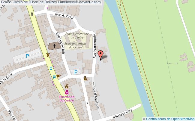 plan Jardin De L'hotel De Bouzey Laneuveville-devant-nancy Laneuveville-devant-nancy