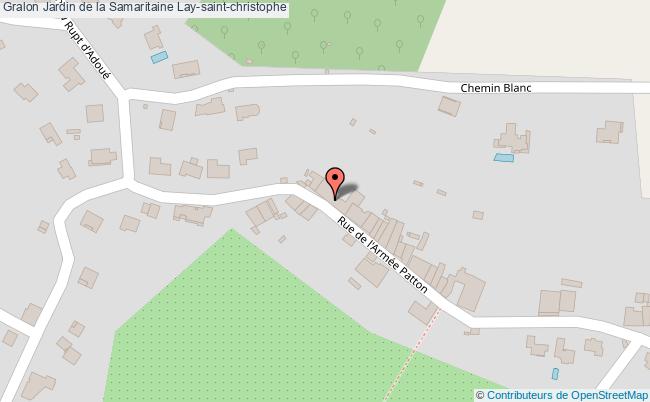plan Jardin De La Samaritaine Lay-saint-christophe Lay-saint-christophe