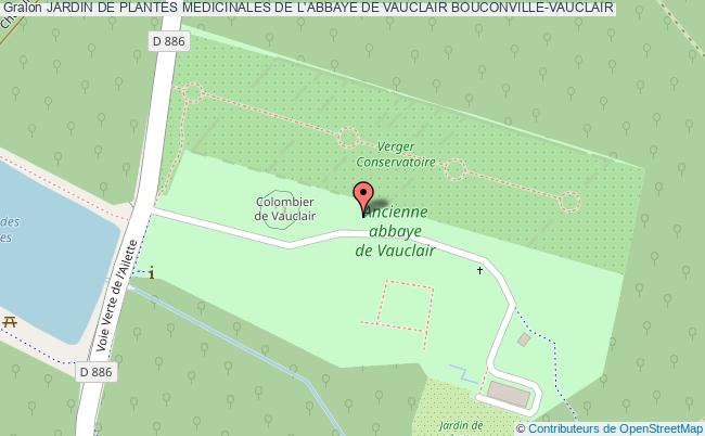 plan Jardin De Plantes Medicinales De L'abbaye De Vauclair Bouconville-vauclair BOUCONVILLE-VAUCLAIR