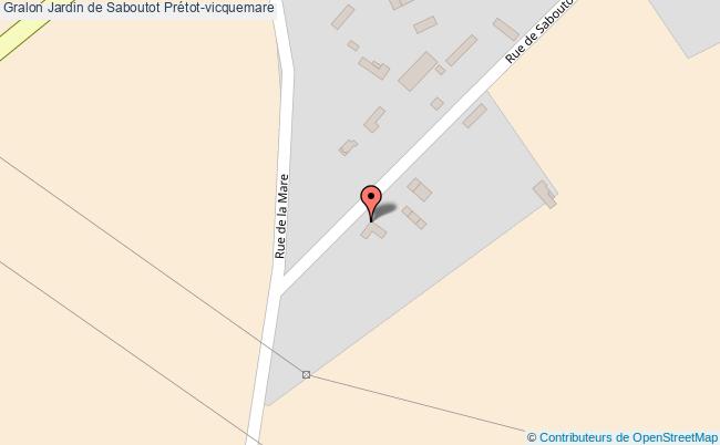 plan Jardin De Saboutot Prétot-vicquemare Prétot-vicquemare