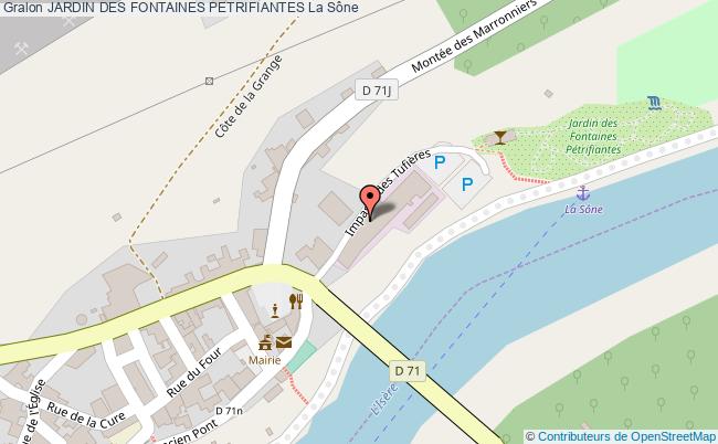 JARDIN DES FONTAINES PETRIFIANTES