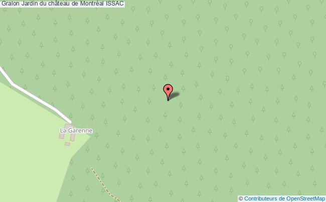 Jardin du château de Montréal