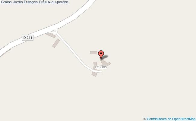 plan Jardin François Préaux-du-perche Préaux-du-perche
