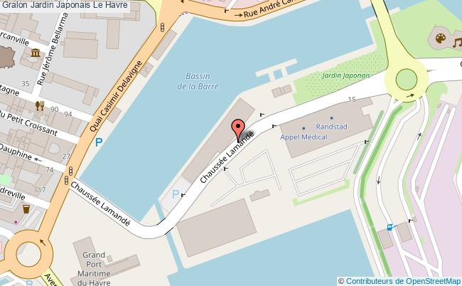 plan Jardin Japonais Le Havre Le Havre