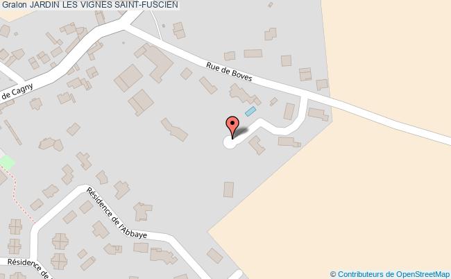 plan Jardin Les Vignes Saint-fuscien SAINT-FUSCIEN