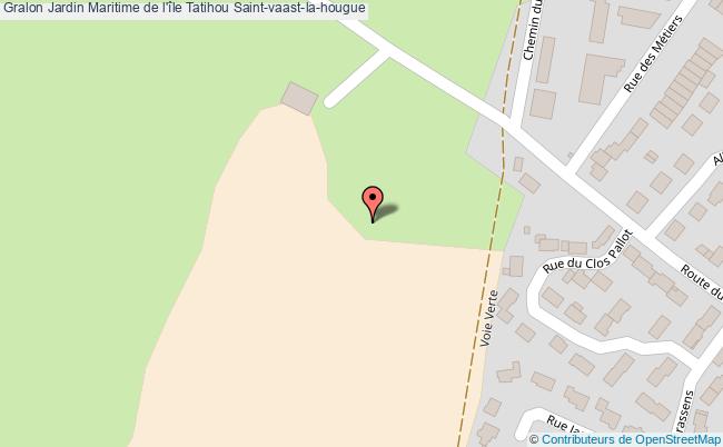 plan Jardin Maritime De L'île Tatihou Saint-vaast-la-hougue Saint-vaast-la-hougue