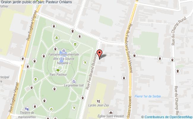 jardin public dit parc Pasteur