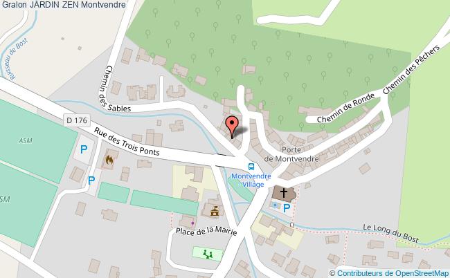 plan Jardin Zen Montvendre Montvendre