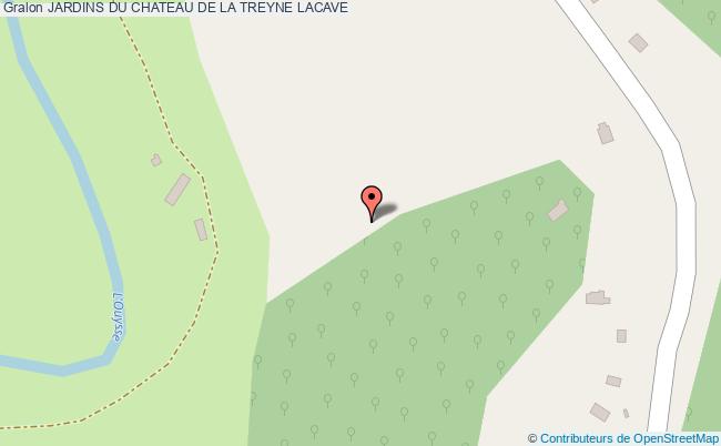 plan Jardins Du Chateau De La Treyne Lacave LACAVE
