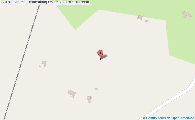 plan Jardins Ethnobotaniques De La Gardie Rousson Rousson