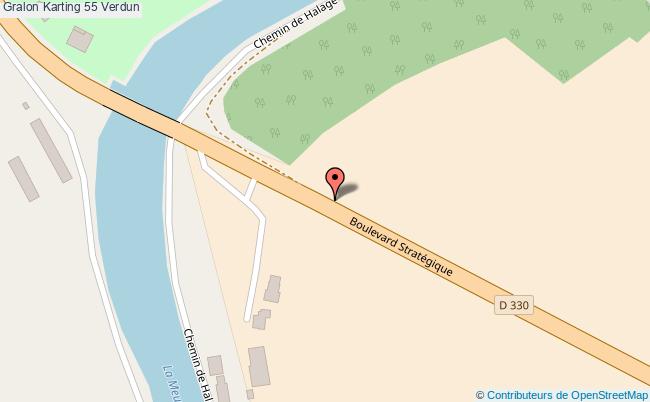 plan Karting 55 Verdun Verdun