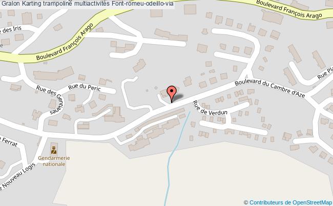 plan Karting Trampoline Multiactivités Font-romeu-odeillo-via Font-romeu-odeillo-via