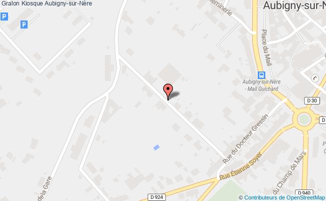 plan Kiosque Aubigny-sur-nère Aubigny-sur-Nère