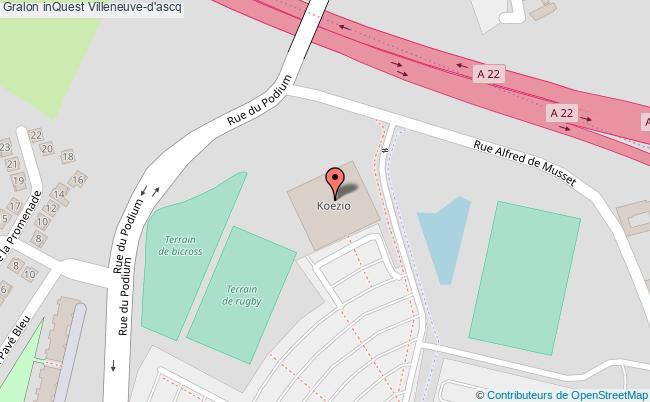 plan Koezio Villeneuve-d'ascq Villeneuve-d'ascq