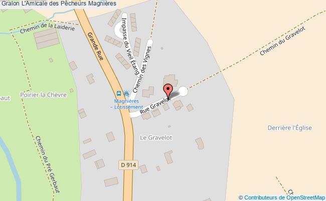 plan L'amicale Des Pêcheurs Magnières Magnières