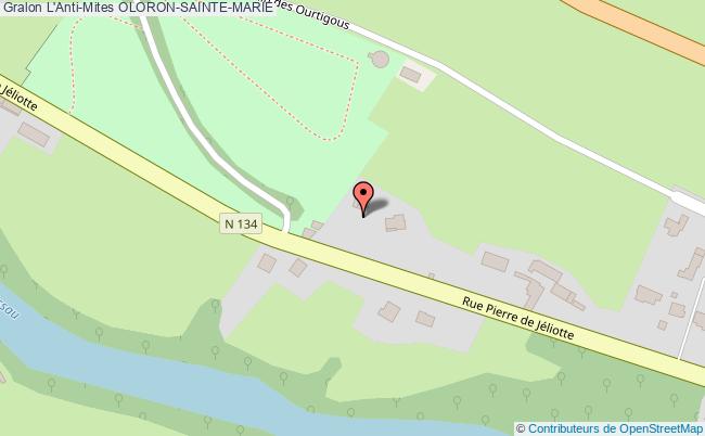 plan L'anti-mites Oloron-sainte-marie OLORON-SAINTE-MARIE