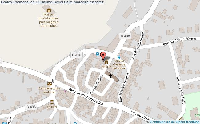 plan L'armorial De Guillaume Revel Saint-marcellin-en-forez Saint-marcellin-en-forez