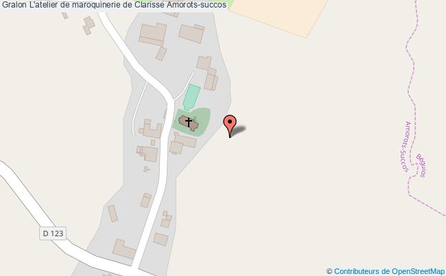 plan L'atelier De Maroquinerie De Clarisse Amorots-succos Amorots-succos