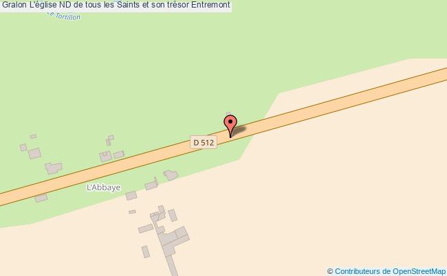 plan L'église Nd De Tous Les Saints Et Son Trésor Entremont Entremont