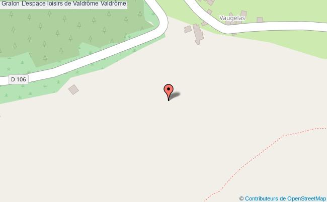 plan L'espace Loisirs De Valdrôme Valdrôme Valdrôme