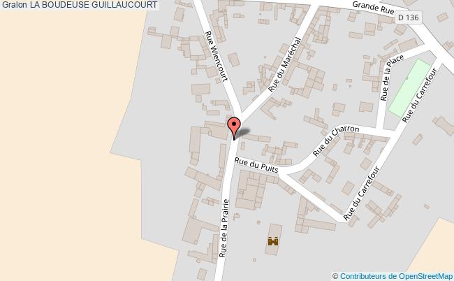 plan La Boudeuse Guillaucourt GUILLAUCOURT