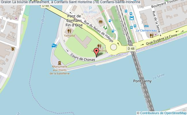 plan La Bourse D'affrètement, à Conflans Saint Honorine (78) Conflans-sainte-honorine Conflans-Sainte-Honorine