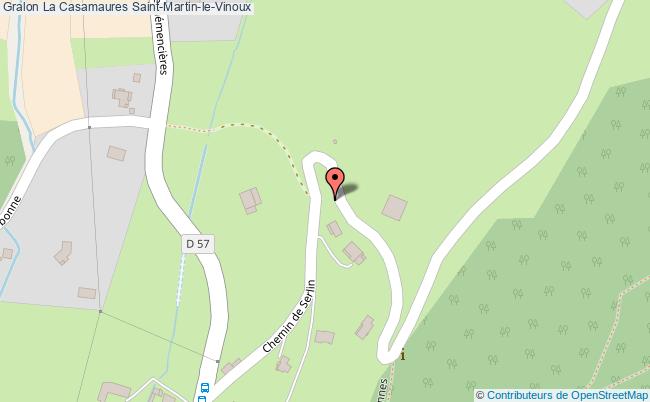 plan La Casamaures Saint-martin-le-vinoux Saint-Martin-le-Vinoux