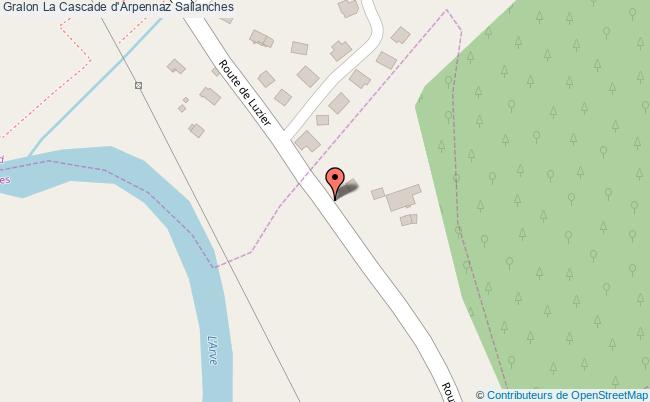 La Cascade d'Arpennaz